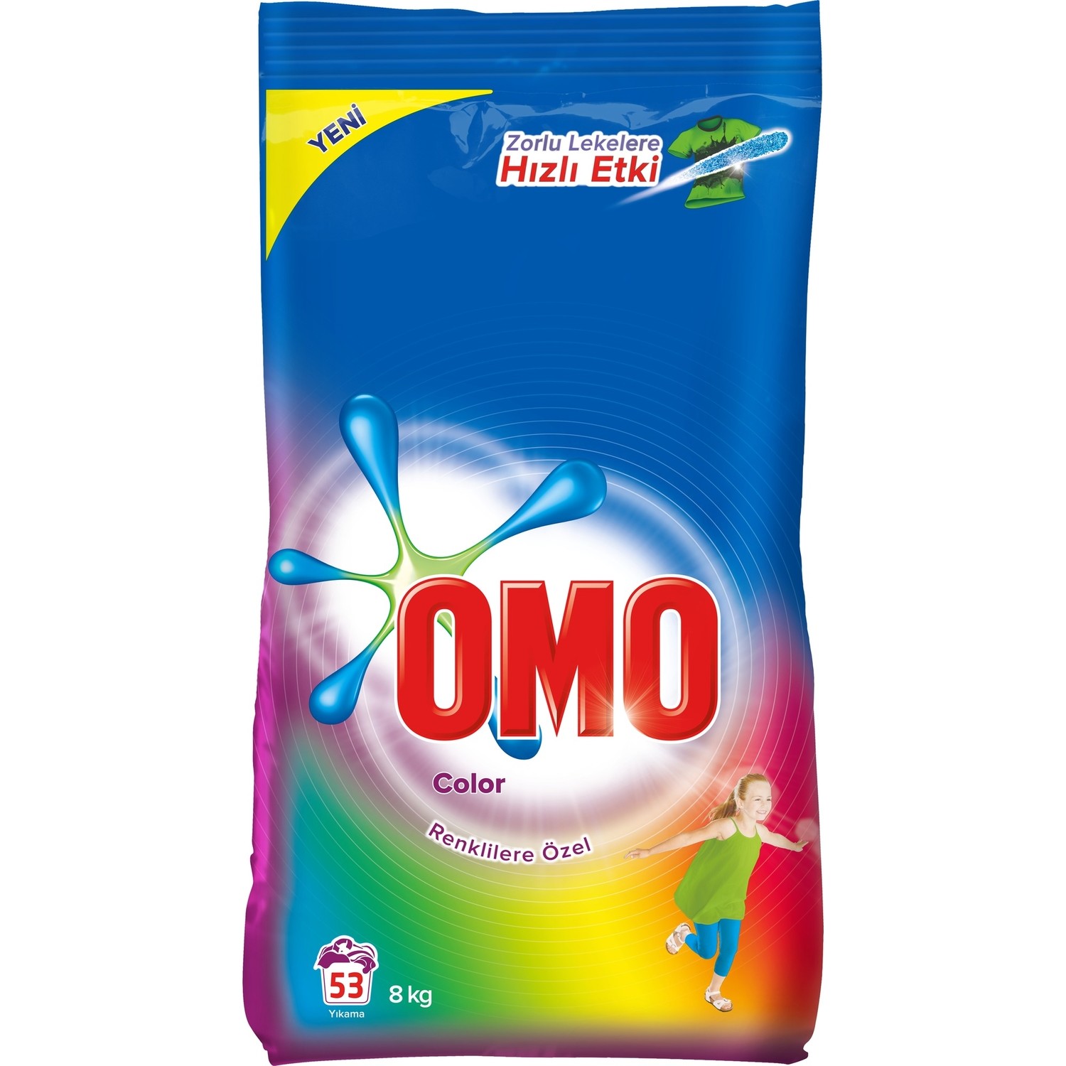 OMO Auto Washing Powder Detergent Color 8 kg – Semt Gıda