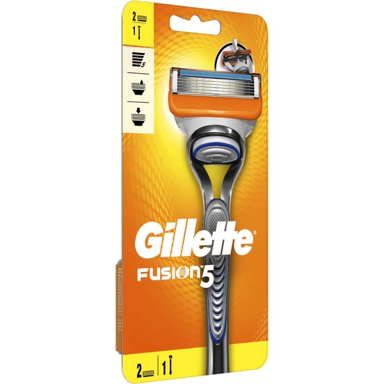 Gillette Fusion5 Men S Razor Handle And 2 Blade Refills Semt Gıda