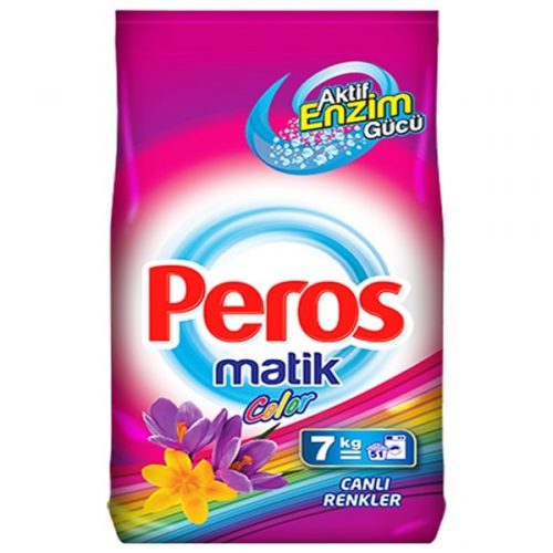 Peros Color Powder Laundary Detergent 7 kg – Semt Gıda