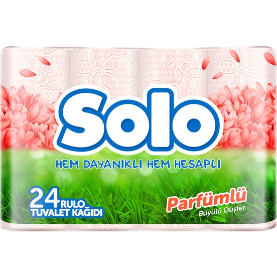 Solo Perfumed Toilet Paper 24 Roll – Semt Gıda